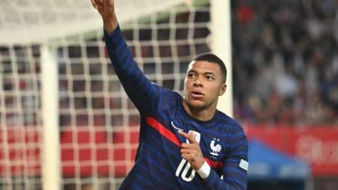 France's Kylian Mbappe