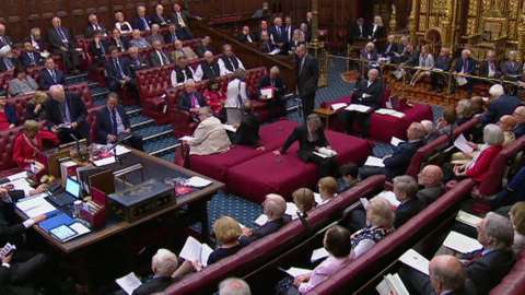 Chamber of the House of Lords