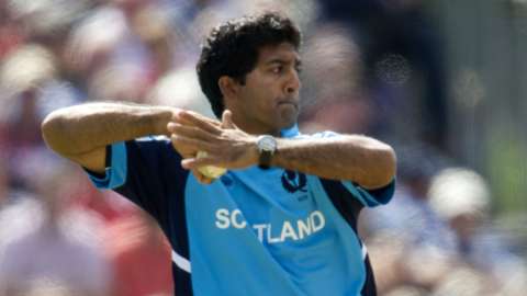 Former Scotland bowler Majid Haq