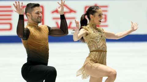 Lewis Gibson and Lilah Fear competed in Tokyo in November