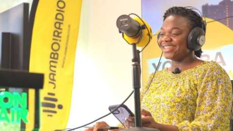 Jambo! presenter Oluwakemi Akinbobola