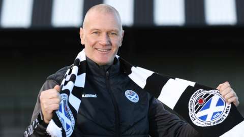 Lee Bullen is the new manager at Ayr United