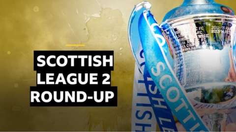 Scottish League 2 round-up