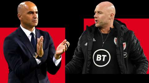 Roberto Martinez and Robert Page