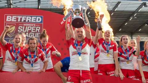 St Helens followed Bradford (2017), Wigan (2018) and defending champions Leeds (2019) as the fourth side to win rugby league's WSL title