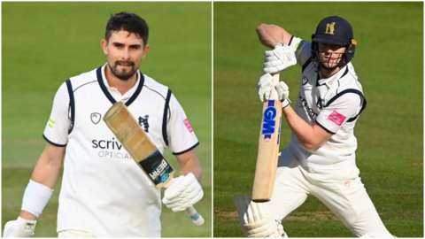 Warwickshire's two Lord's centurions Will Rhodes and Rob Yates