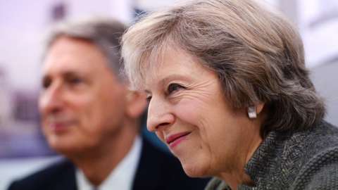 Chancellor Philip Hammond and Prime Minister Theresa May