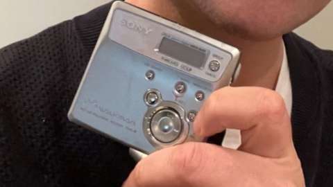 Sony Walkman mini disc player