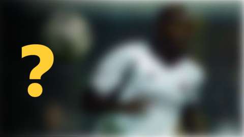 A blurred image of a footballer (for 12 August daily quiz)
