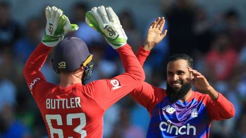 Jos Buttler and Adil Rashid