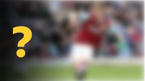 A blurred image of a footballer (for 9 August daily quiz)