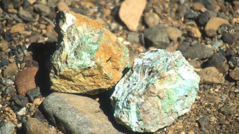 High grade nickel ore, New Caledonia