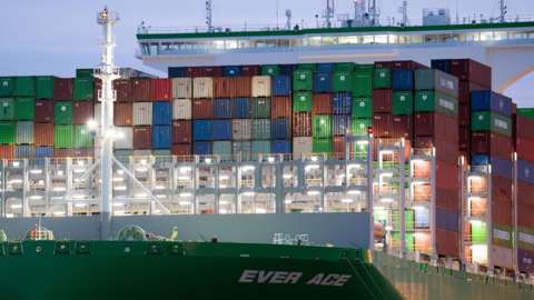 Ever Ace - the world's largest container ship