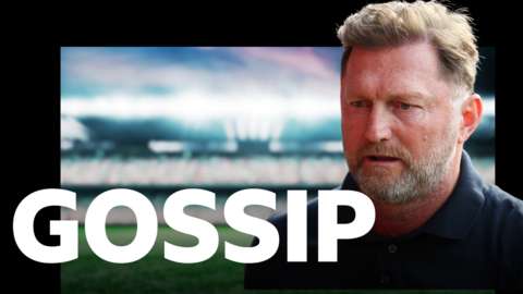 Ralph Hasenhuttl and the BBC Sport gossip logo