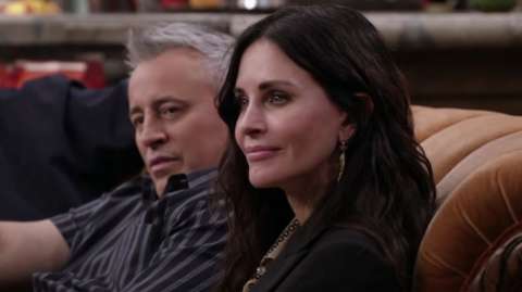 Matt LeBlanc and Courteney Cox