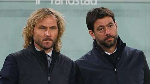 Pavel Nedved and Andrea Agnelli