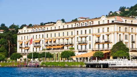 the Villa d'Este hotel on Lake Como