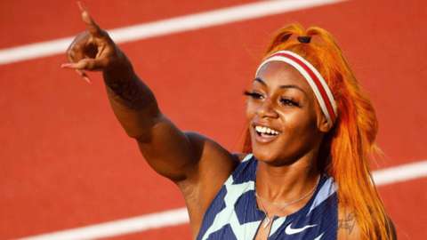 US sprinter Sha'Carri Richardson
