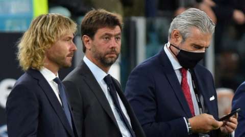 Pavel Nedved and Andrea Agnelli