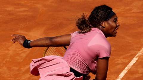 Serena Williams has won just one clay court match this season