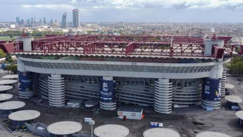 General view of the San Siro