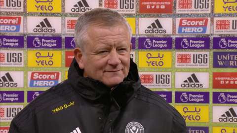 Sheffield United manager Chris Wilder