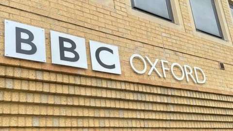 BBC Oxford sign