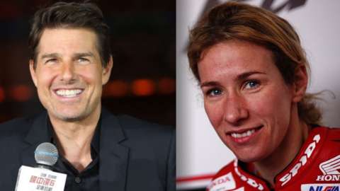 Tom Cruise and Jenny Tinmouth