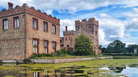 Oxburgh Hall without scaffolding