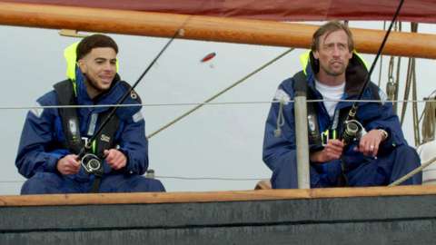 Che Adams and Peter Crouch