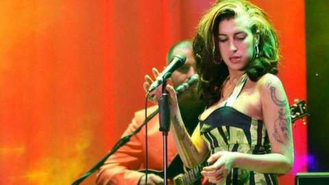 Amy Winehouse wore the dress during her last performance