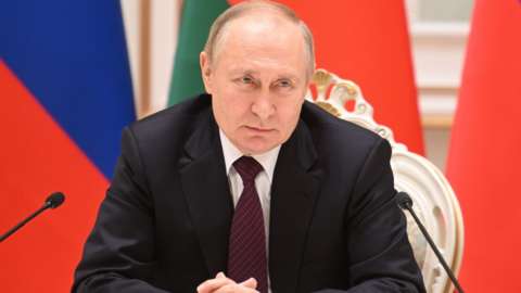 President Vladimir Putin speaks in Minsk