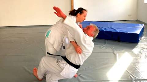 A Coleraine judo club is one of the first in NI to offer training for visually impaired participants.