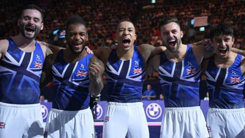 Great Britain celebrate winning European team gold