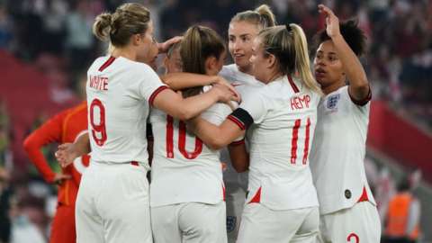 England celebrate