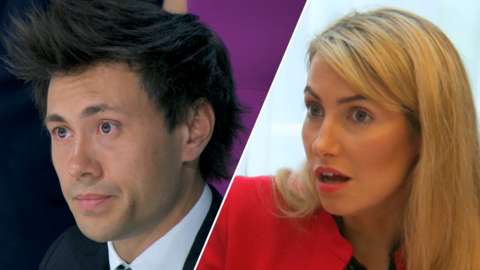 Nick and Sophie on The Apprentice