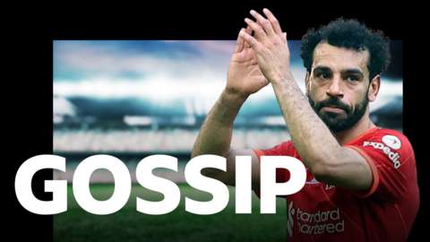 Mohamed Salah with BBC Sport gossip logo
