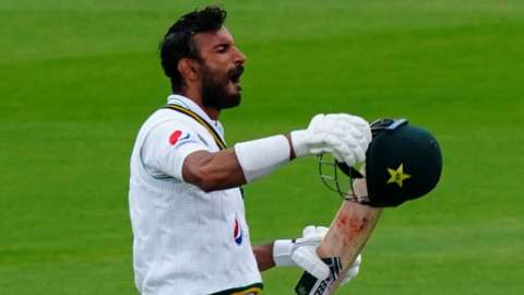 Shan Masood scored a Test century against England at Old Trafford last in 2020
