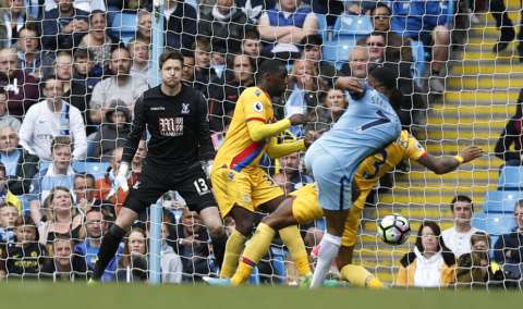 Raheem Sterling scores