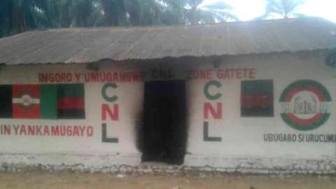 Burundi opposition offices 'smeared with faeces'