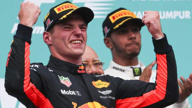 Max Verstappen beats Lewis Hamilton to Malaysian GP win - BBC Sport