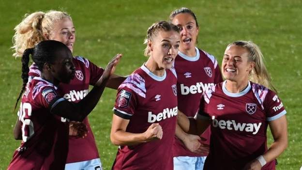 West Ham secure derby win at Tottenham in WSL
