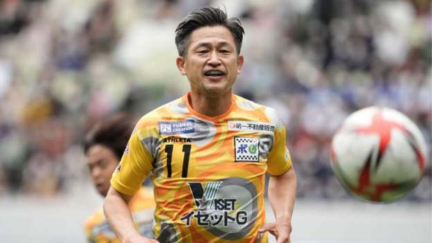 Miura, 55, signs for Portuguese club