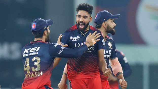 Indian Premier League: Royal Challengers Bangalore beat Lucknow to fifth win