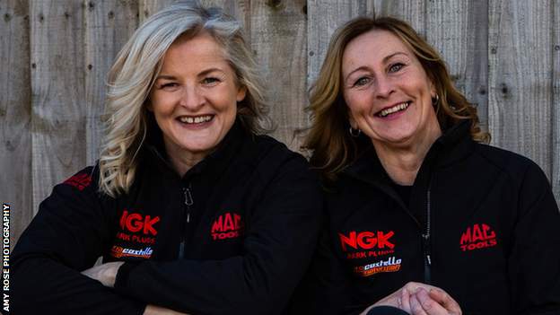 Maria Costello and Julie Canipa