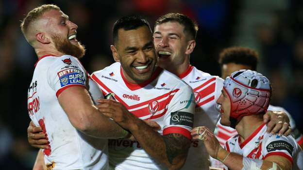 Super League: St Helens 40-10 Wigan Warriors - Saints Into Grand Final ...