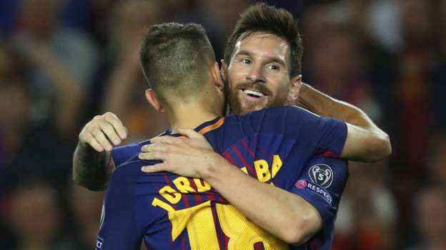 Barcelona 3-0 Juventus - BBC Sport