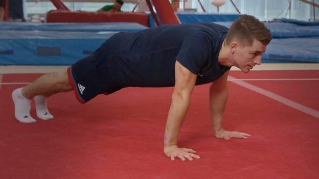 British gymnast Max Whitlock�s sixminute HIIT routine