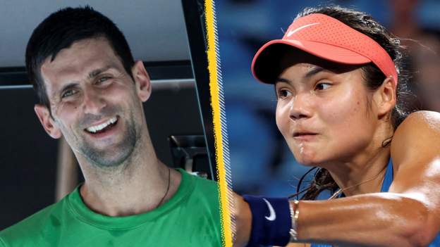 Australian Open: Novak Djokovic in draw, Emma Raducanu plays Sloane Stephens