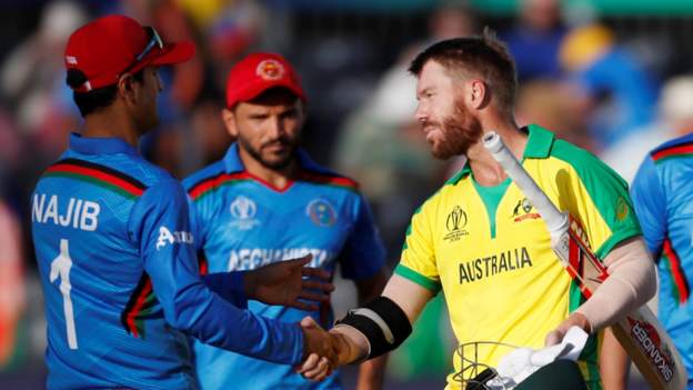 Afghanistan Beaten By Australia In Cricket World Cup - BBC Sport